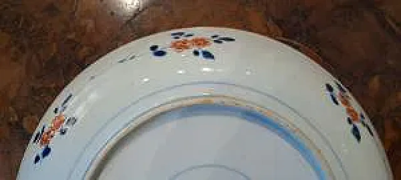 Piatto in porcellana cinese Imari, '700 6