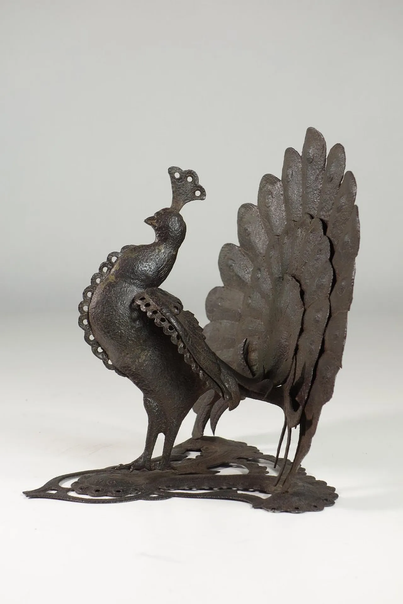 Artista italiano, Pavone, ferro battuto, inizio '900 1