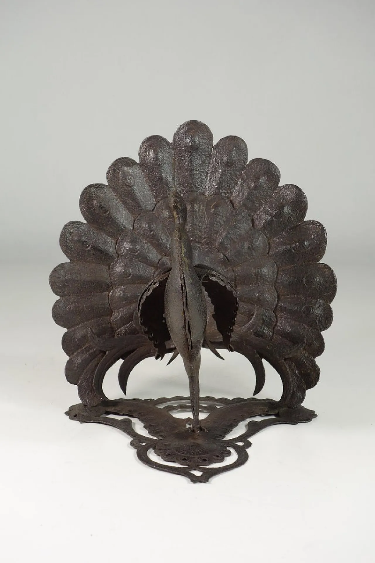 Artista italiano, Pavone, ferro battuto, inizio '900 4
