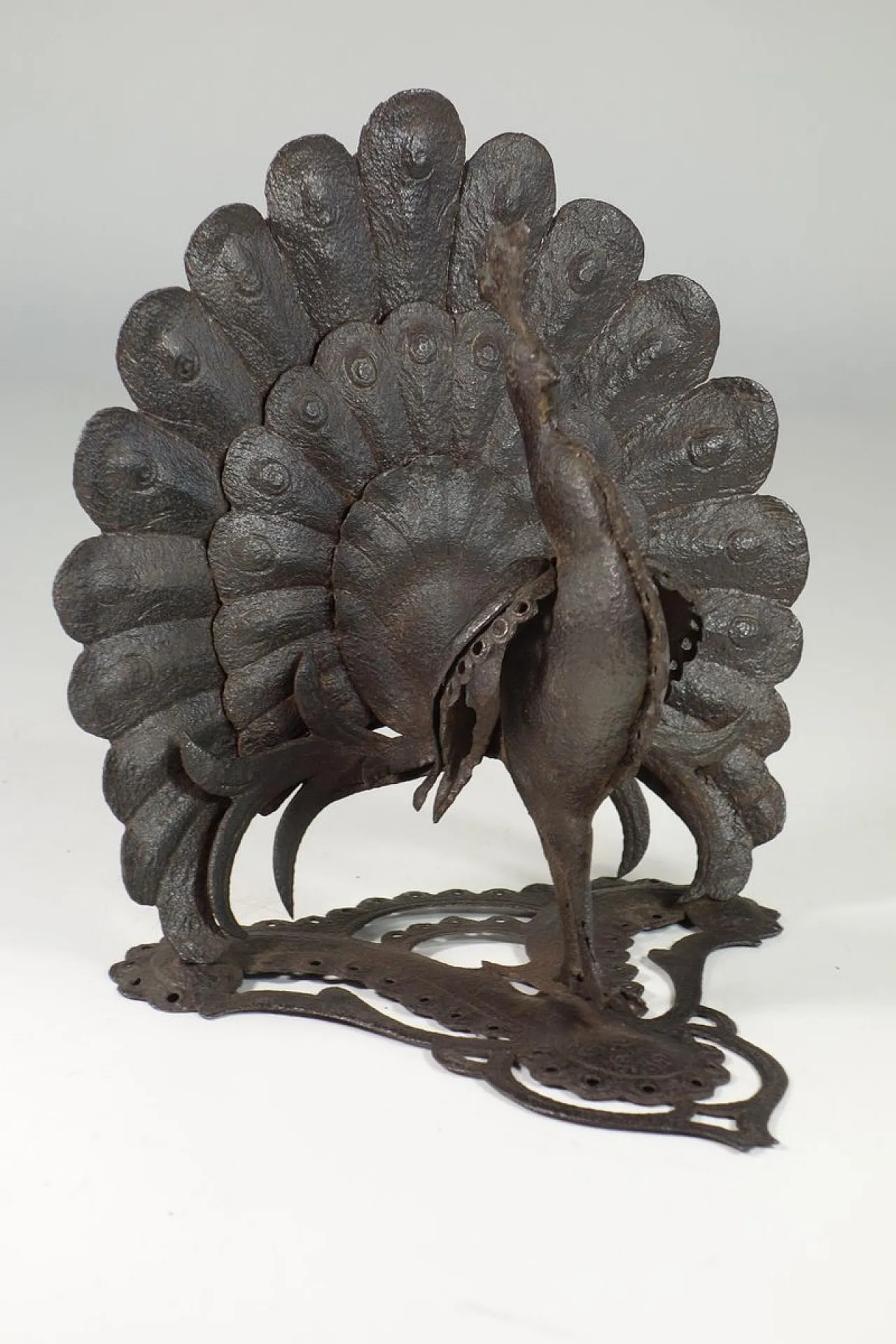 Artista italiano, Pavone, ferro battuto, inizio '900 5