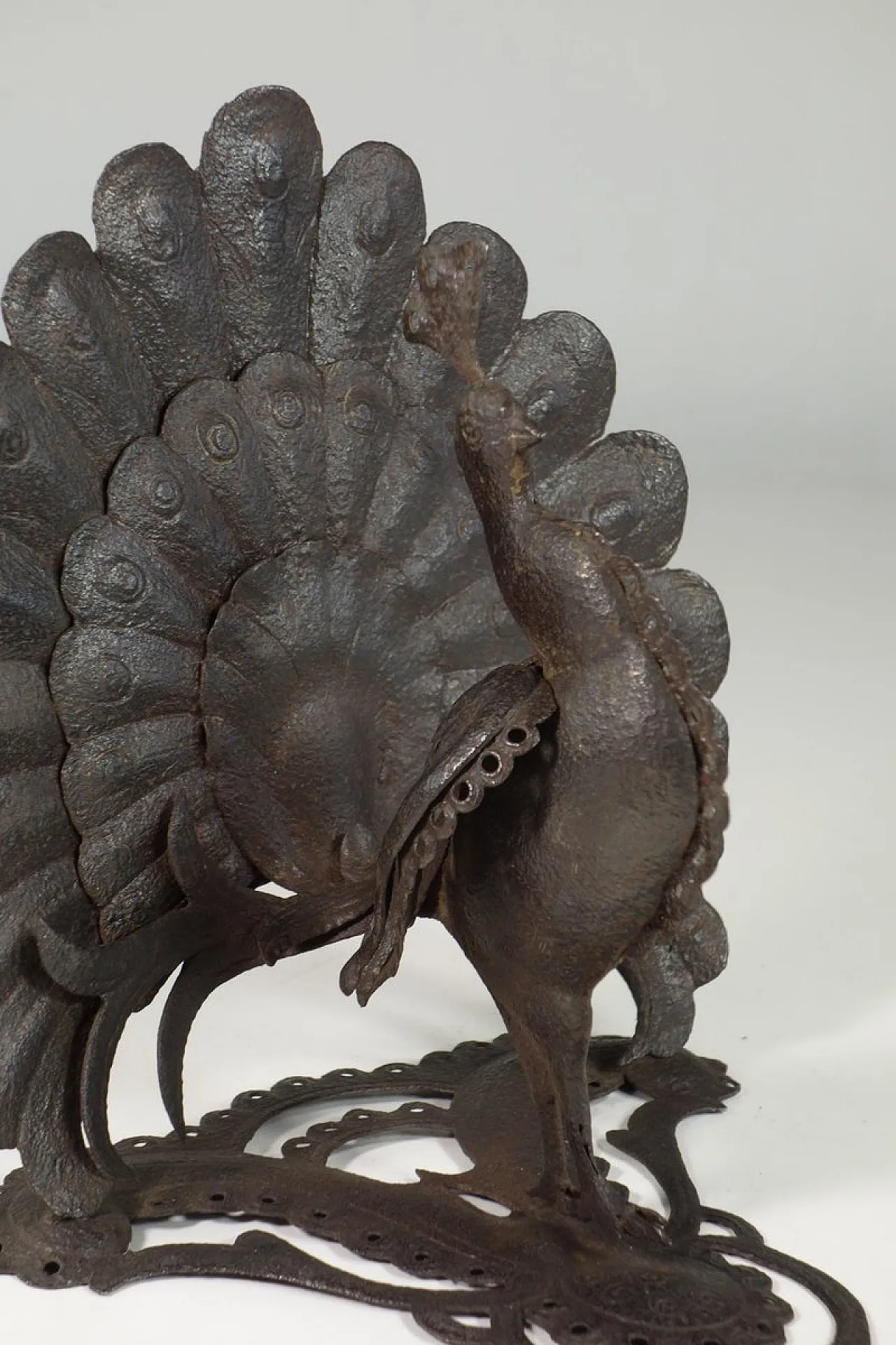 Artista italiano, Pavone, ferro battuto, inizio '900 6