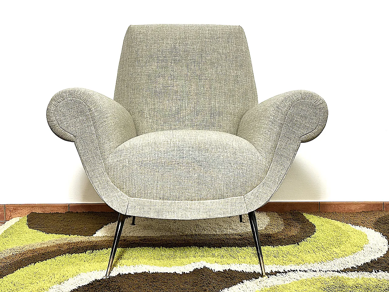 Armchair by Gigi Radice, 1950s 3