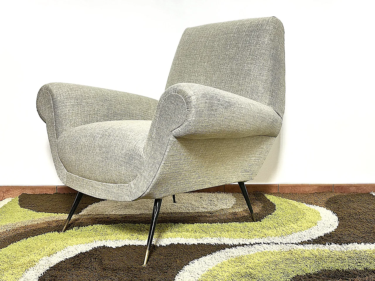 Armchair by Gigi Radice, 1950s 4