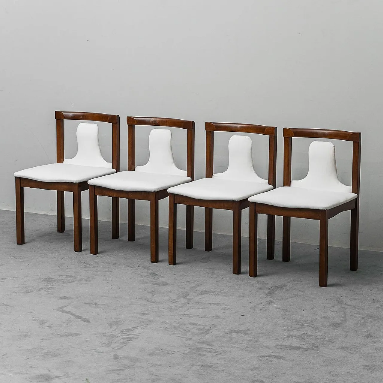 4 SC66 chairs by Claudio Salocchi for Luigi Sormani, 1960s 1