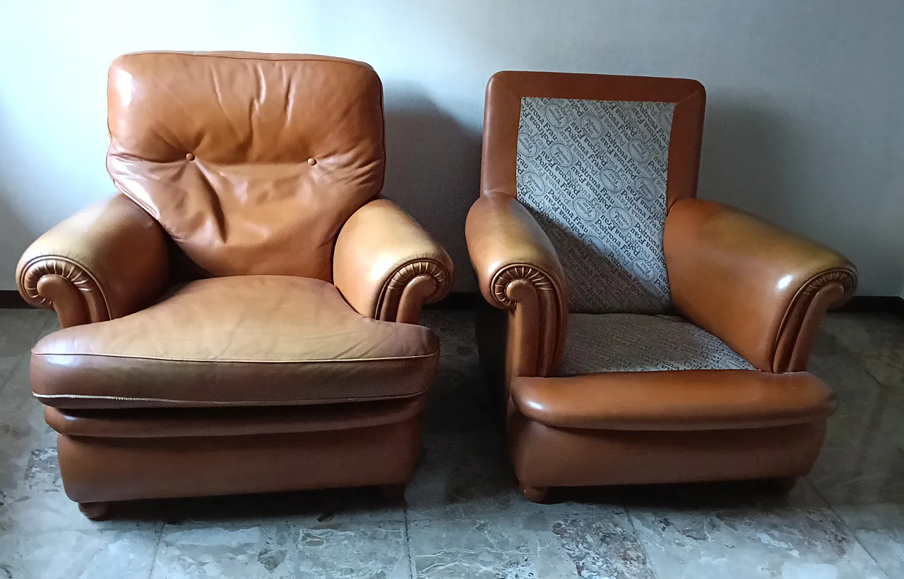 Coppia Poltrone Frau, anni '80 4