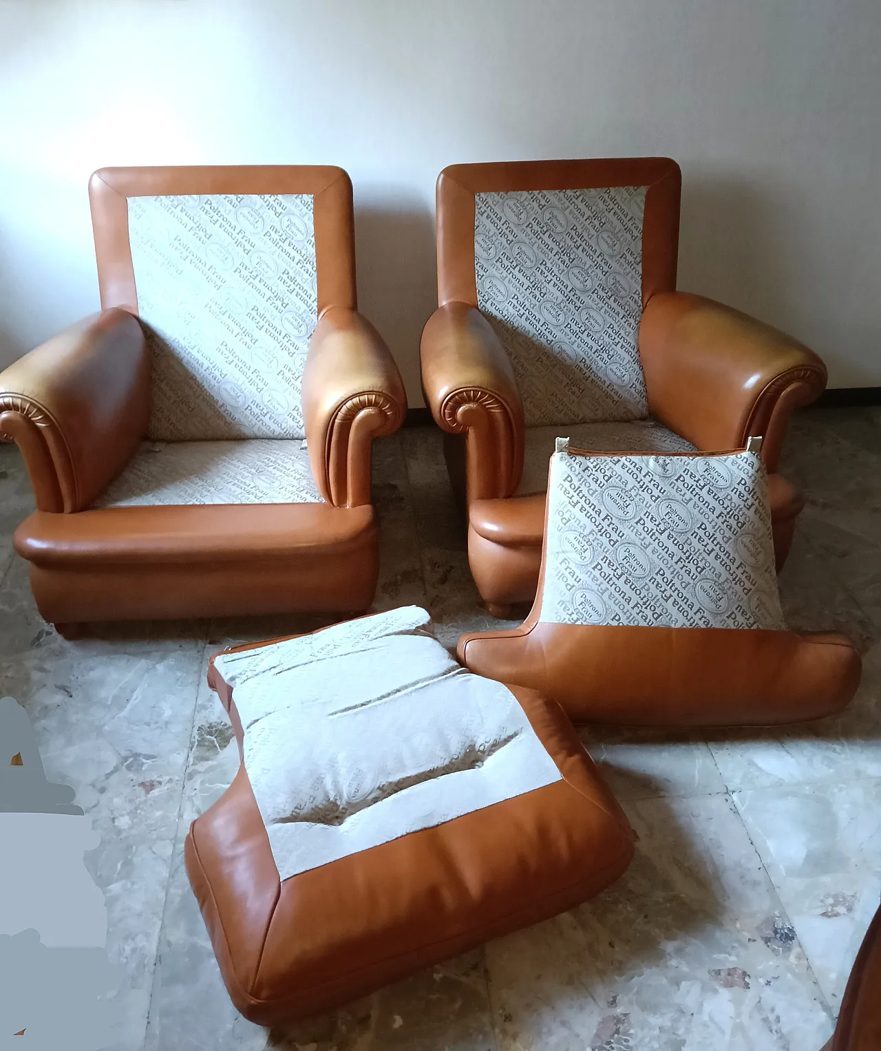 Coppia Poltrone Frau, anni '80 14