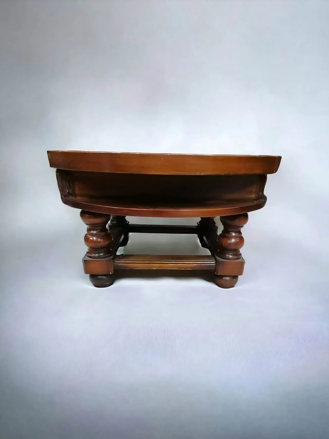 Walnut Coffee Table with Displacing Drawer 3