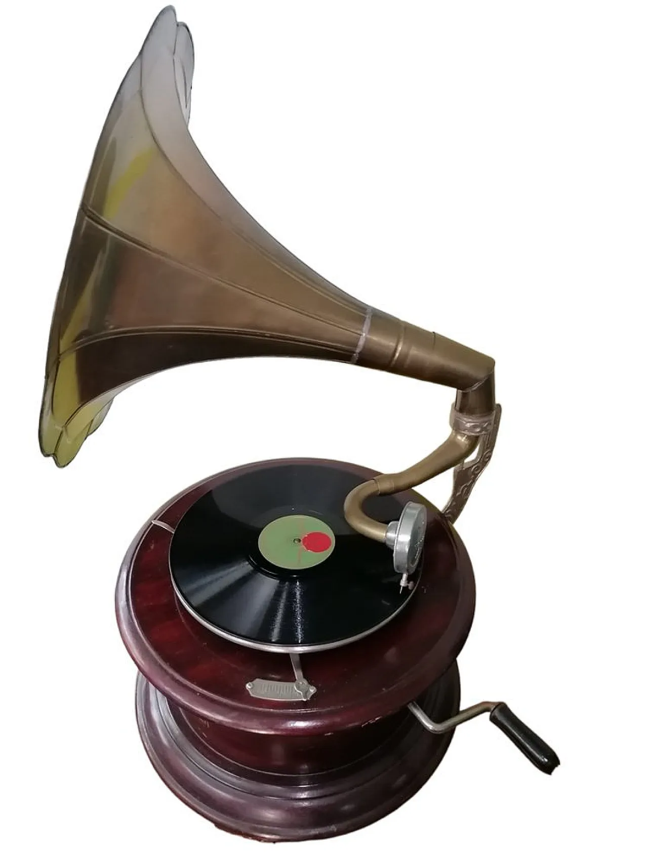 Grammofono di forma rotonda La Voce Del Padrone, '800 1