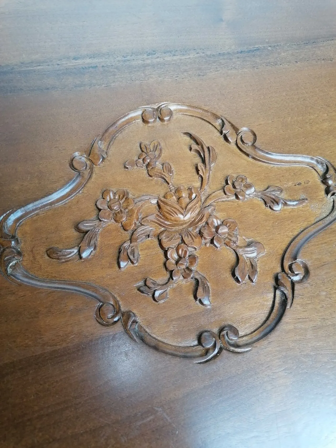 Baroque Carved Coffee Table, 20s 2