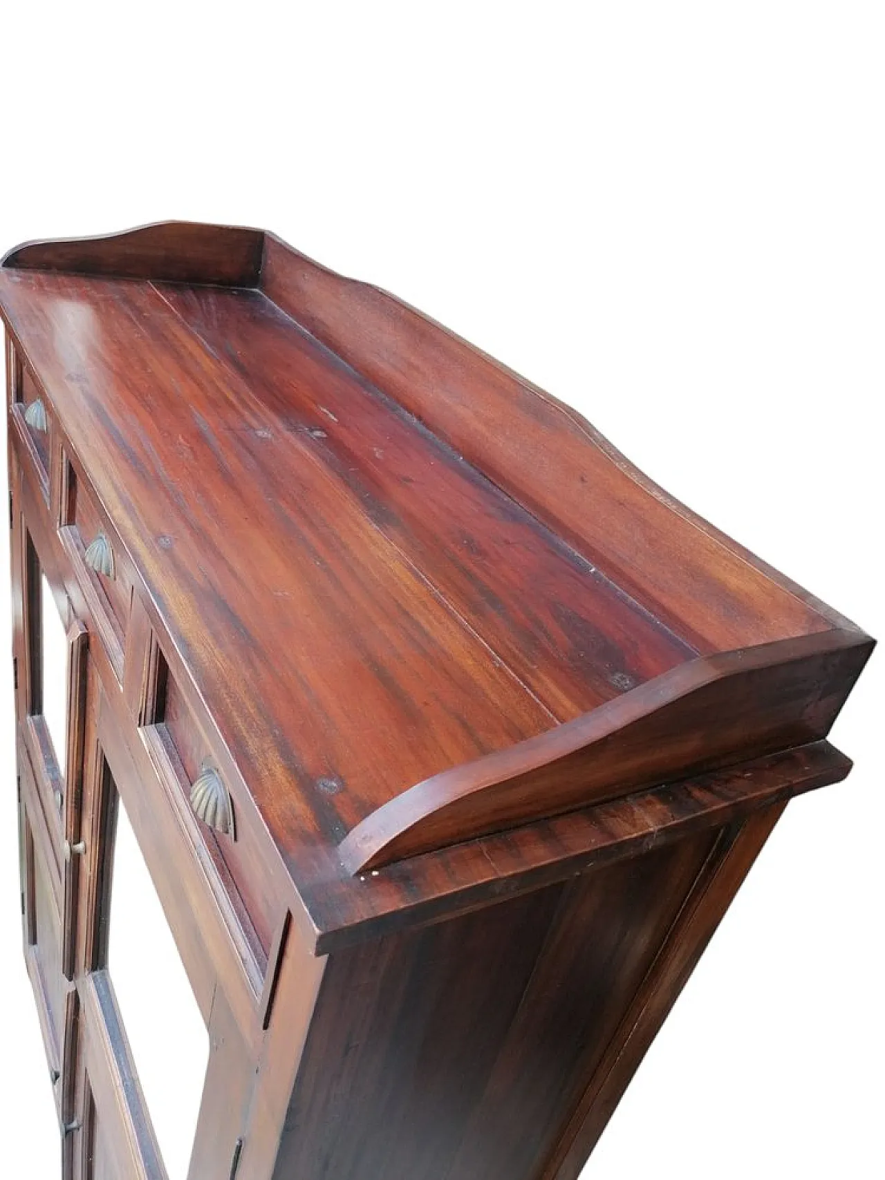 Credenza coloniale rustica in legno 2