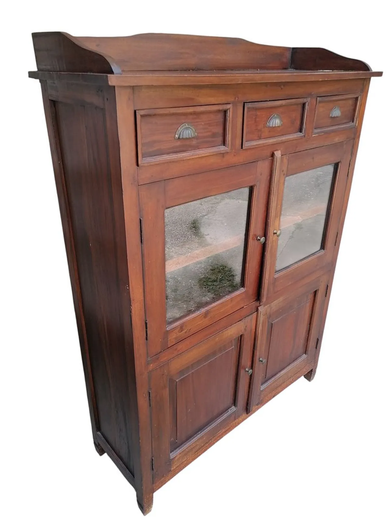Credenza coloniale rustica in legno 4