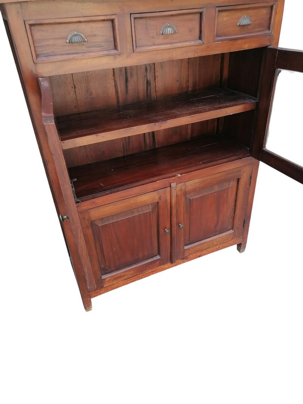 Credenza coloniale rustica in legno 5