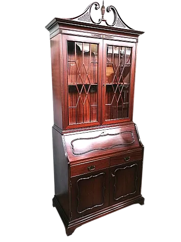 Vetrina Tremeau con secretaire Chippendale, anni '50