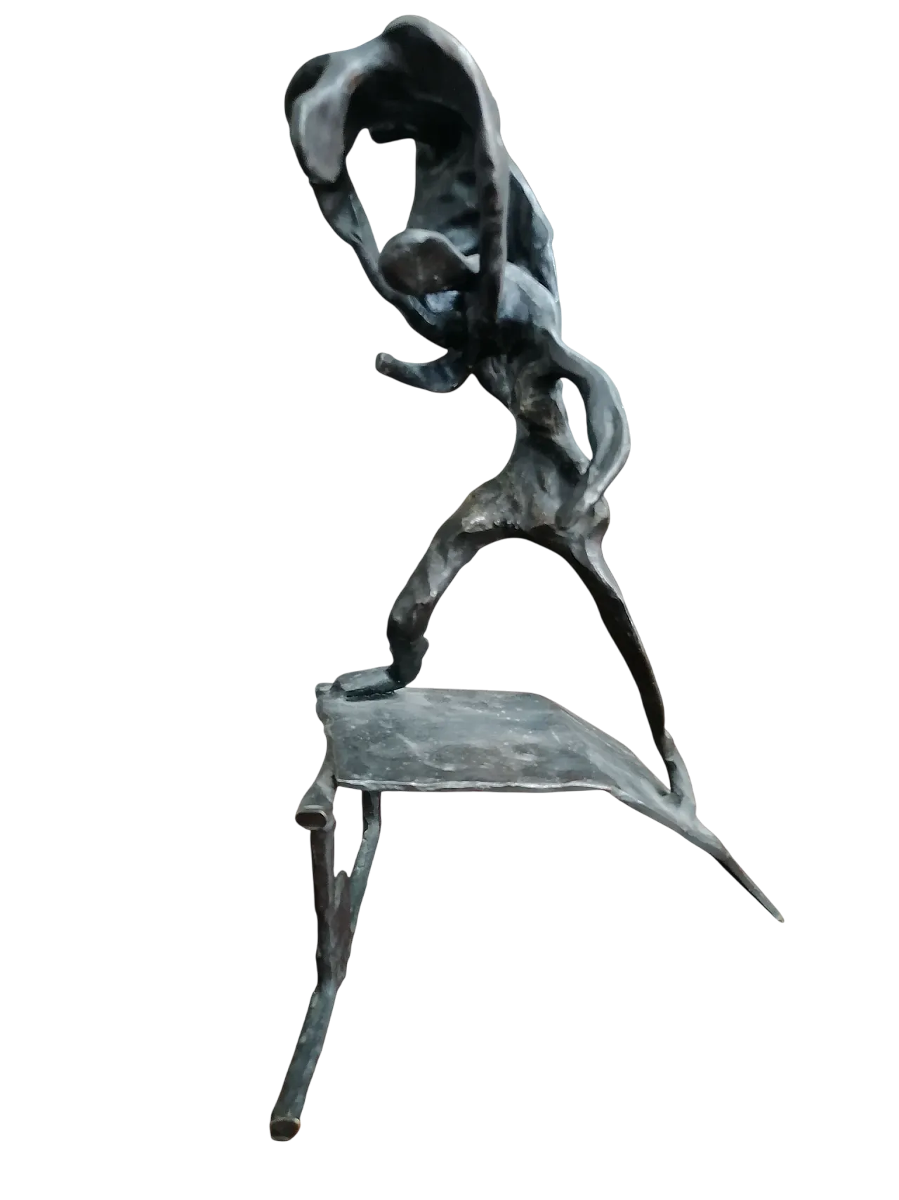 Scultura di Lottatori, anni '70, Bronzo 8