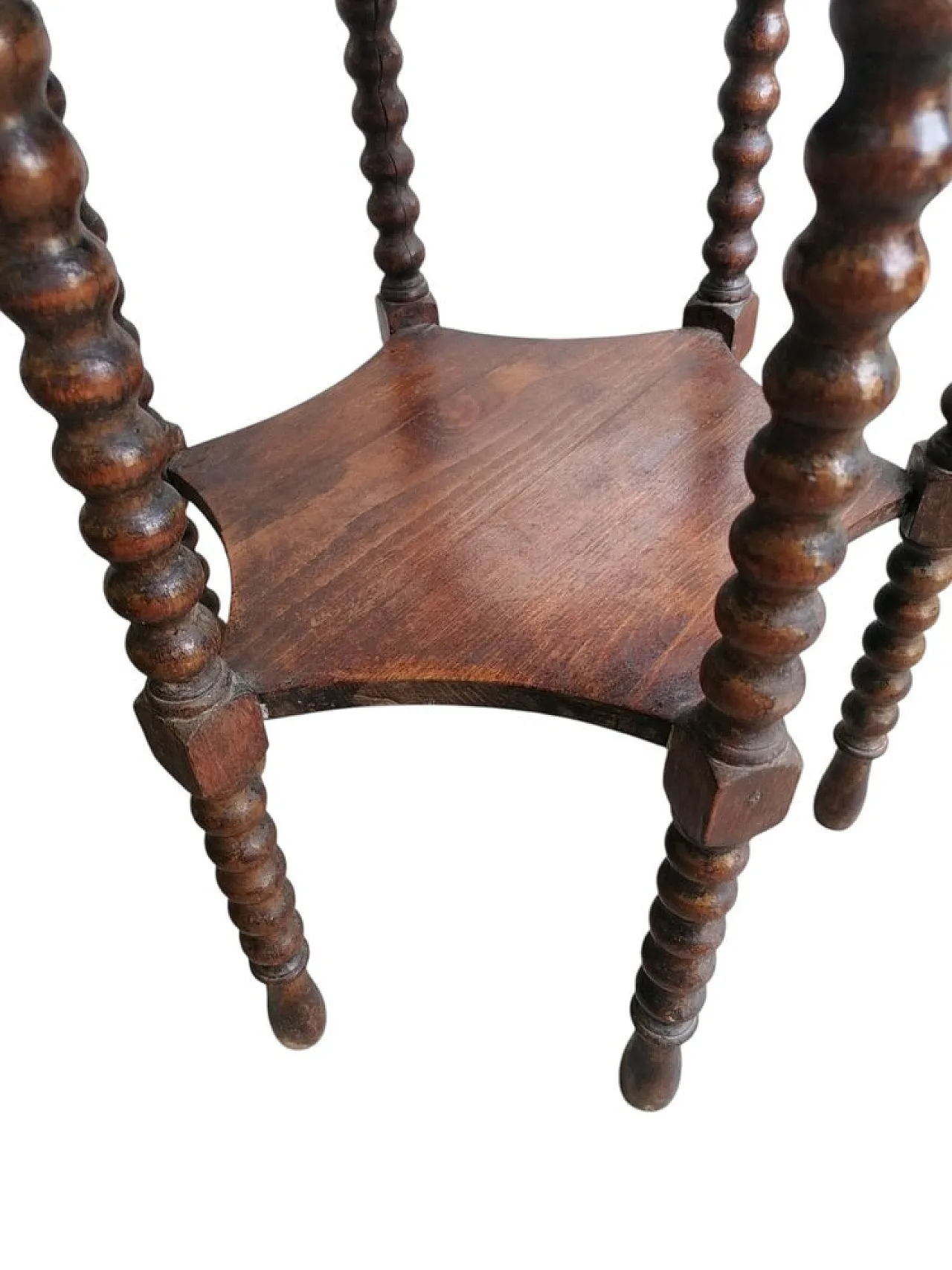 Rustic Hexagonal Wooden Coffee Table 3