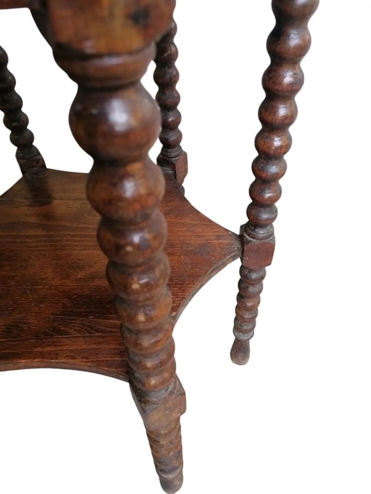 Rustic Hexagonal Wooden Coffee Table 4