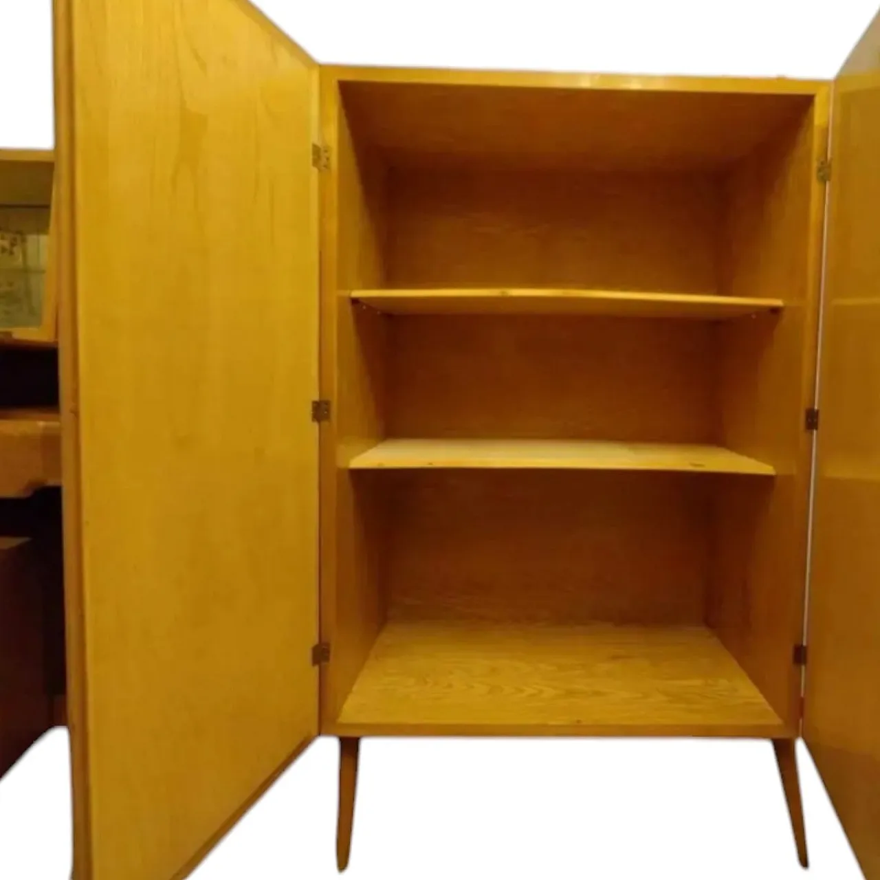 Sideboard with Veneered Doors and Drawers, 1950s 2