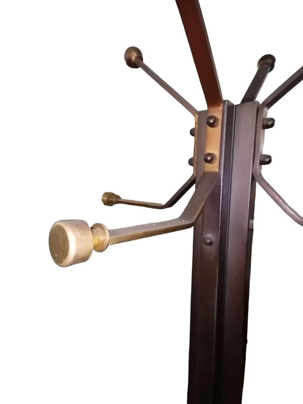 Appendiabiti in ottone, anni '50 4