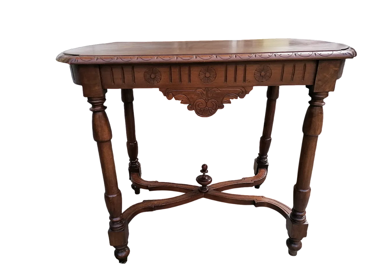 Louis XVI Raised Table in Carved Wood, 1890s 10
