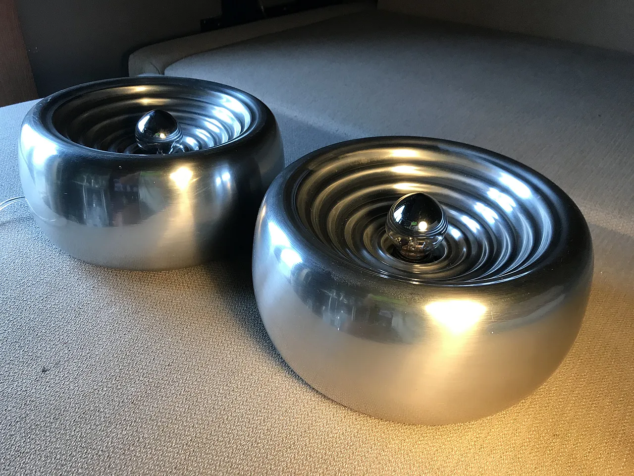 Pair of Padina lamps by Castiglioni for Flos, 1970s 11