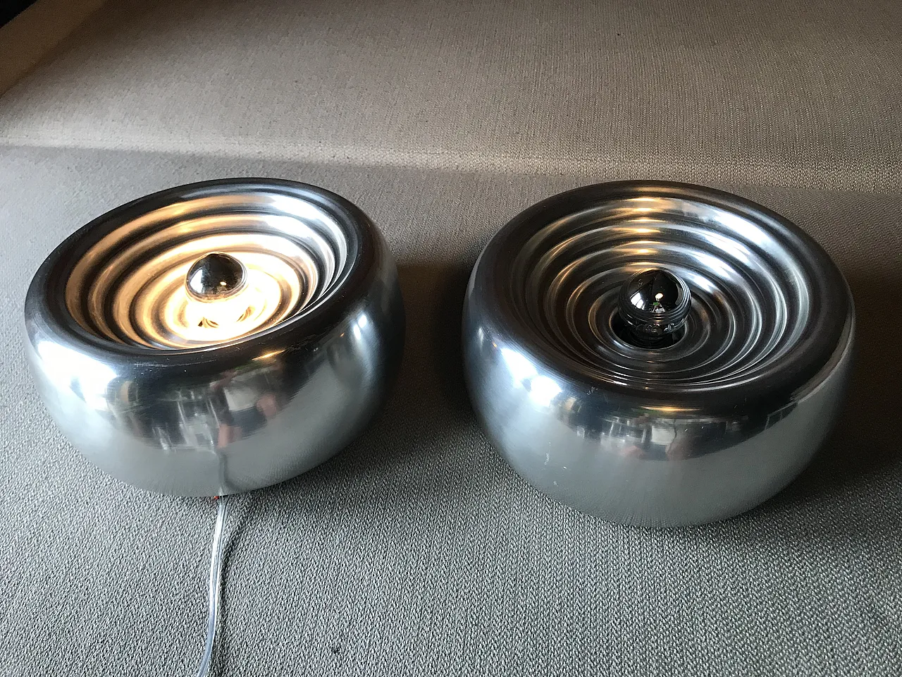 Pair of Padina lamps by Castiglioni for Flos, 1970s 16