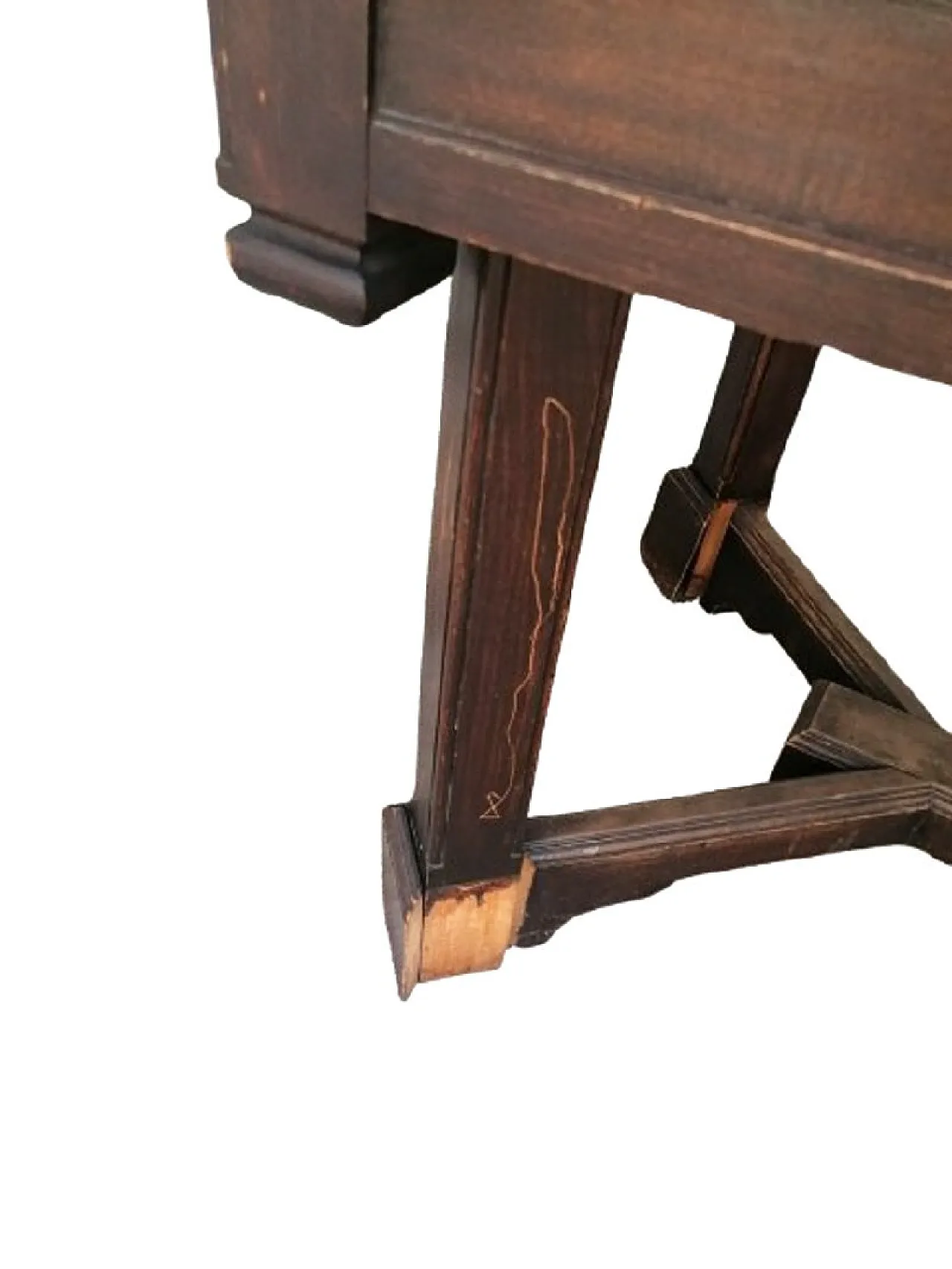 Tavolo Allungabile in Legno, 1890 circa 3