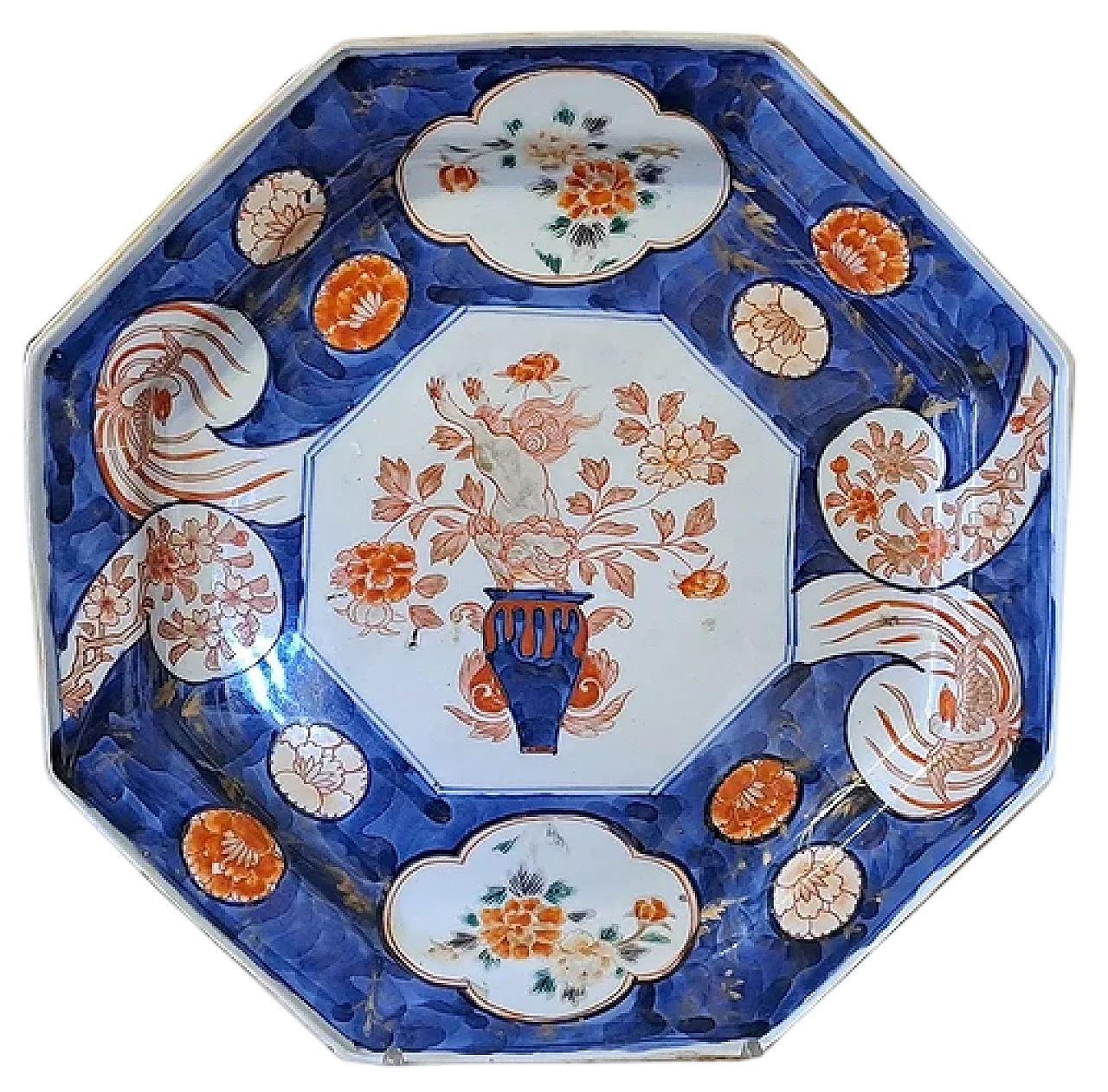 Piatto in porcellana giapponese Imari, '700 7