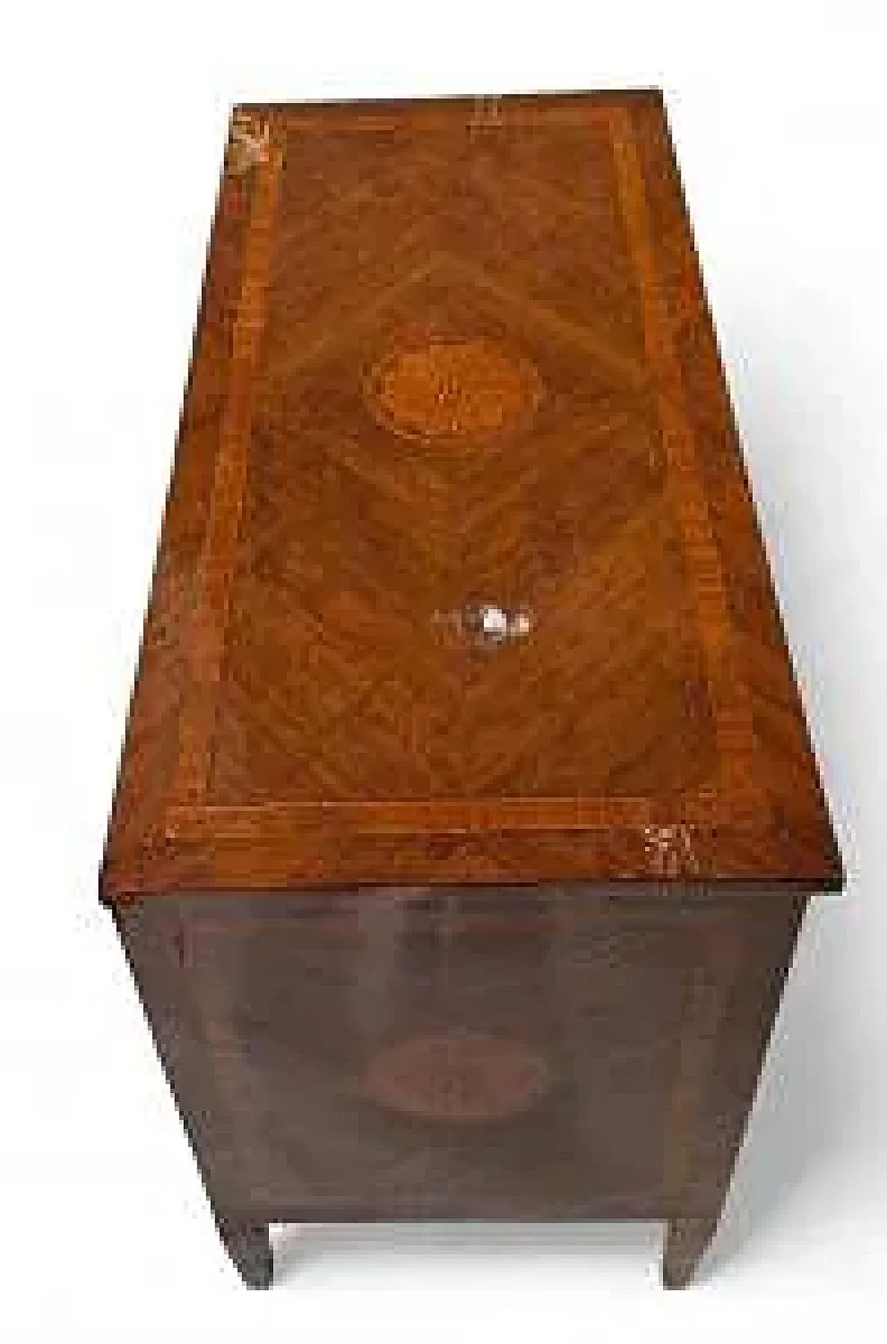 Lombard Louis XVI wooden chest of drawers, late 18th century 5