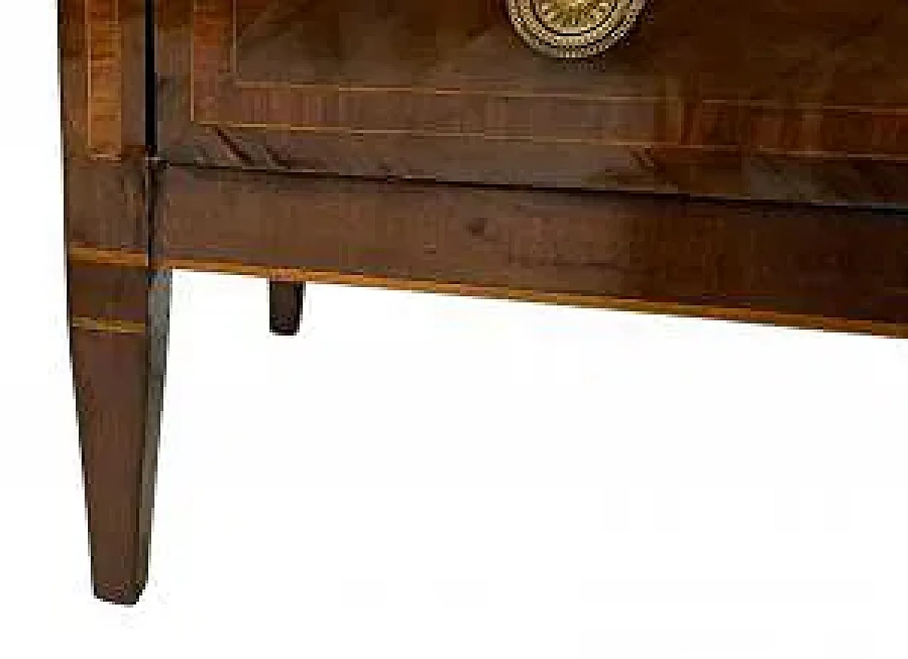 Lombard Louis XVI wooden chest of drawers, late 18th century 9
