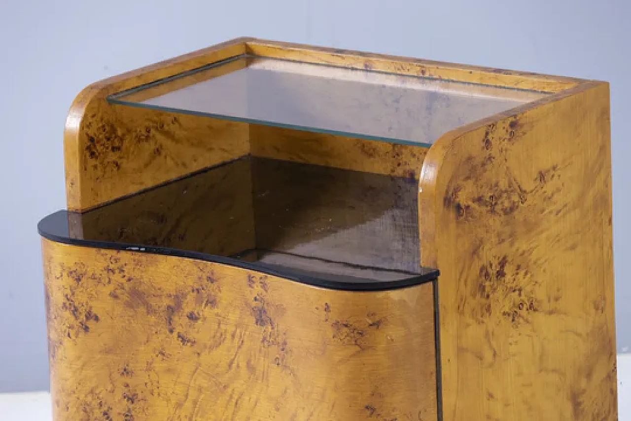 Coppia di comodini di UP Závody, anni '50 2