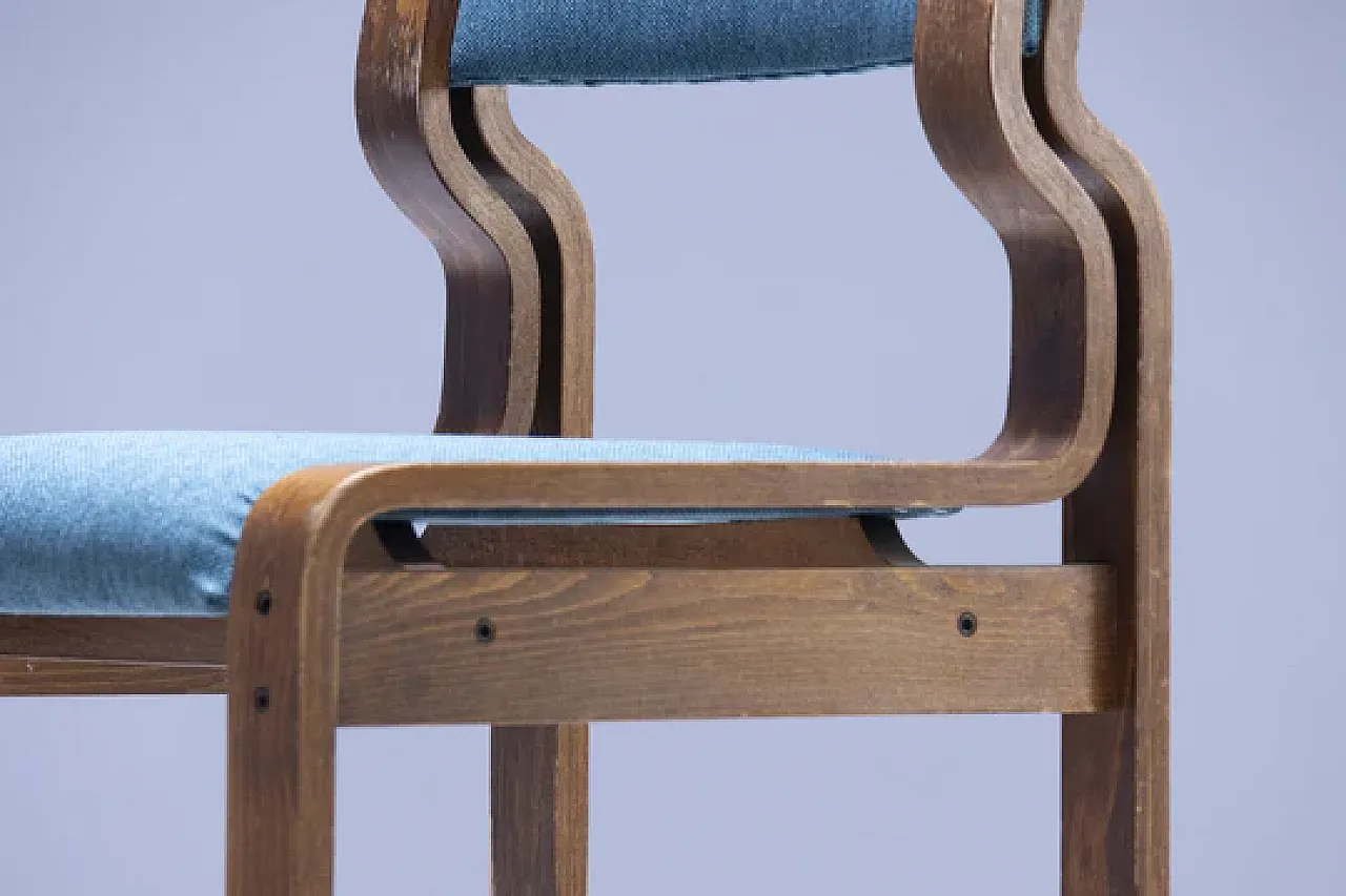 4 sedie da pranzo di Ludvík Volák, anni '60 7