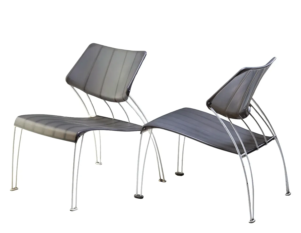 Coppia di sedie a conchiglia di Ikea, anni 2000 1