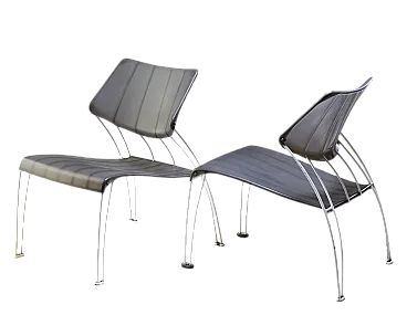 Coppia di sedie a conchiglia di Ikea, anni 2000