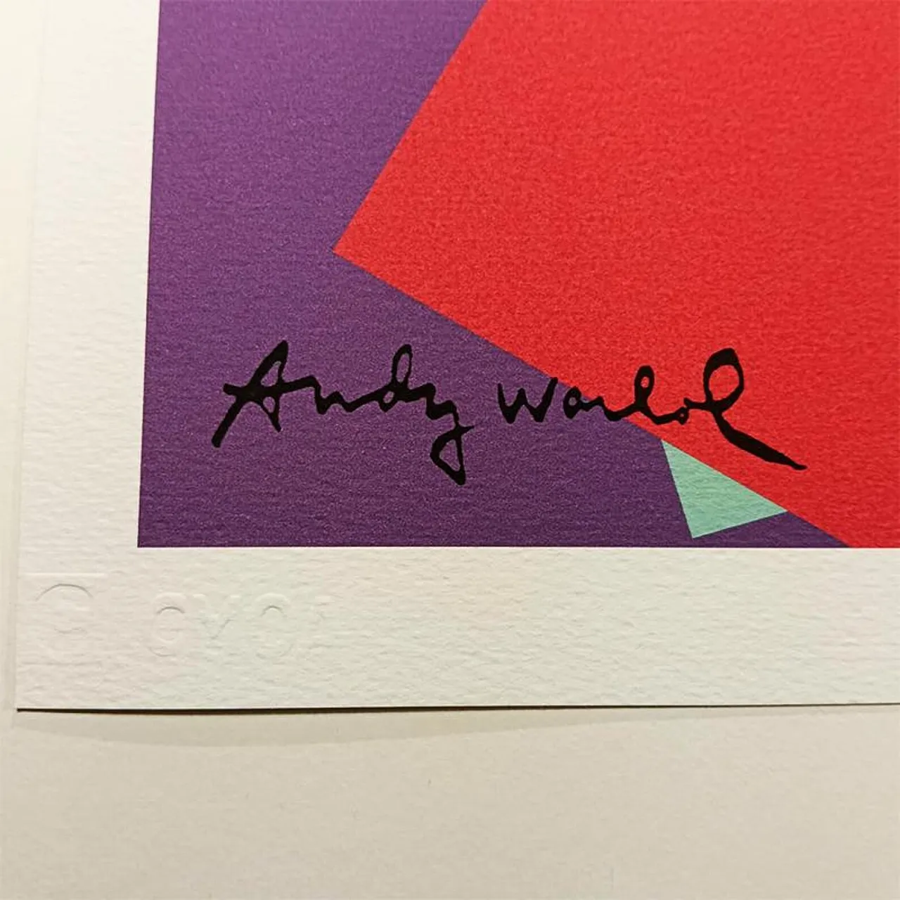 Andy Warhol, Mickey Mouse limited edition lithograph by CMOA, 1980s 3