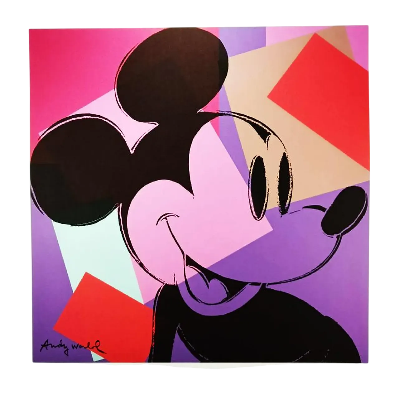 Andy Warhol, Mickey Mouse limited edition lithograph by CMOA, 1980s 8