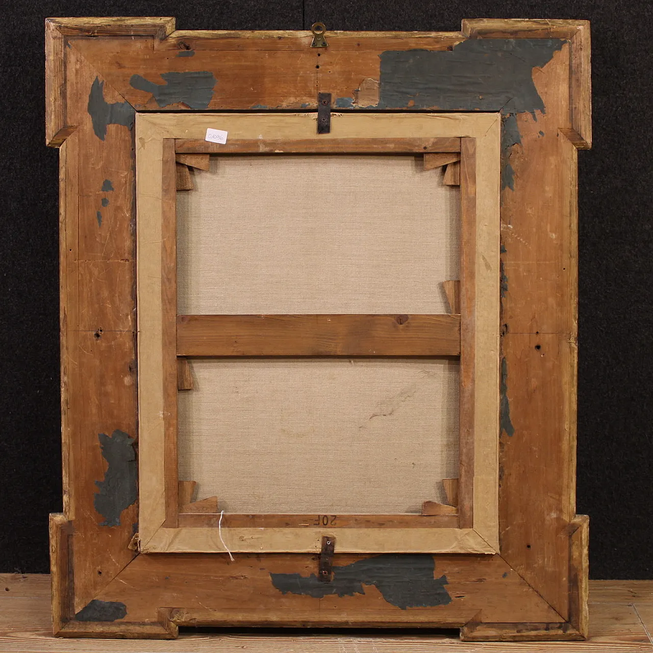 Ancient Italian painting, Virgin of Sorrows, 17th century 10