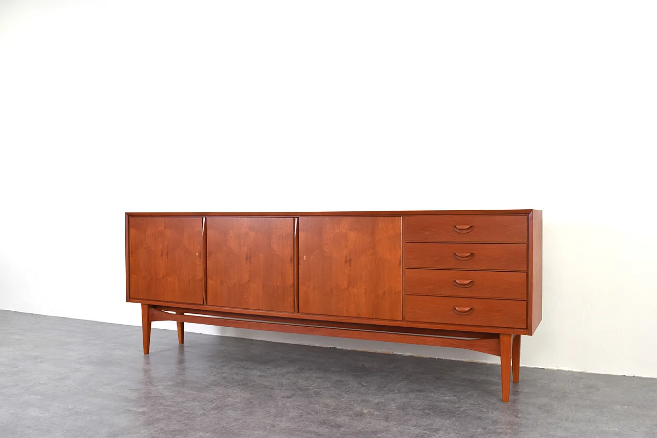 Credenza Mid-Century in teak di Heinrich Althoff, anni '60 9
