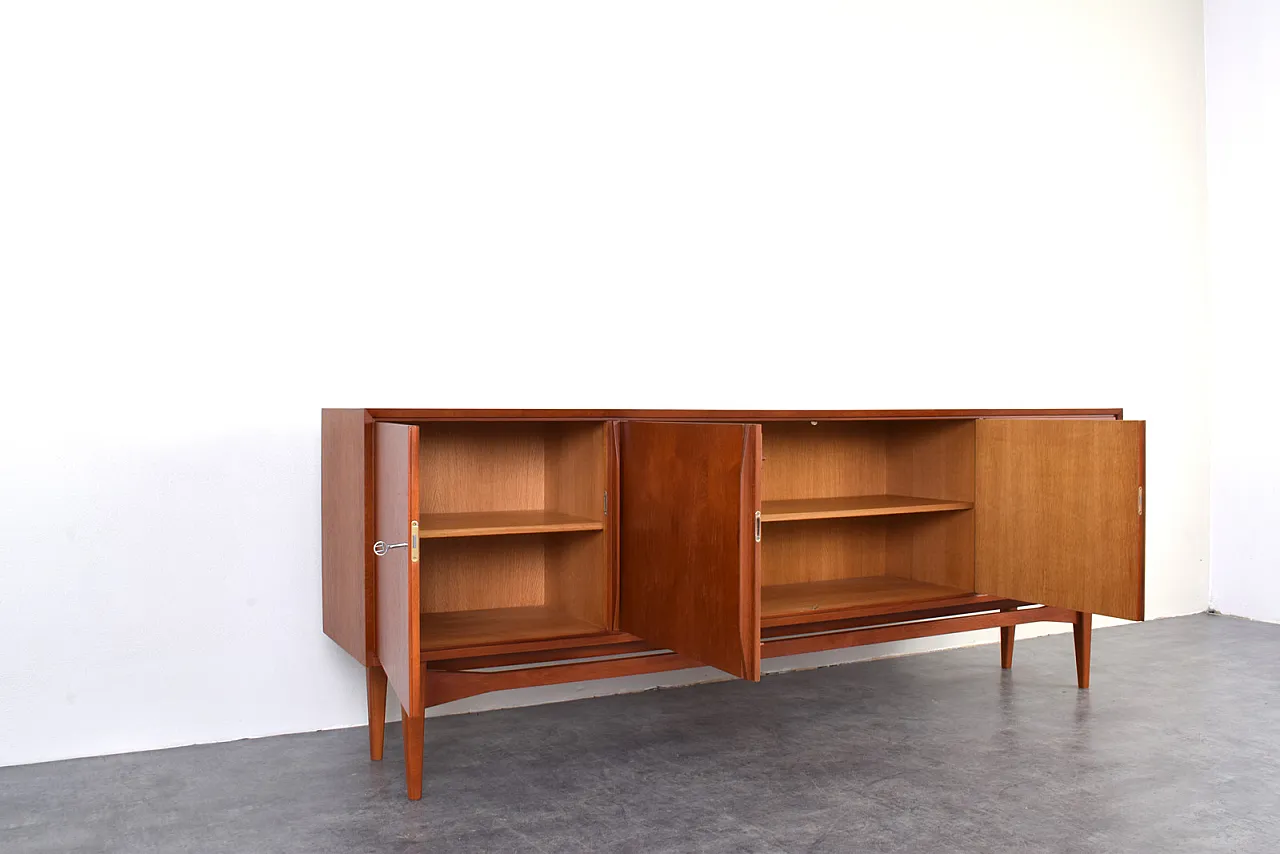Credenza Mid-Century in teak di Heinrich Althoff, anni '60 10
