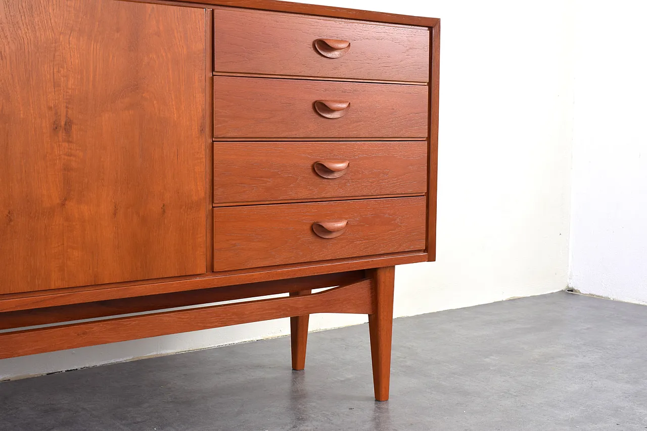 Credenza Mid-Century in teak di Heinrich Althoff, anni '60 14