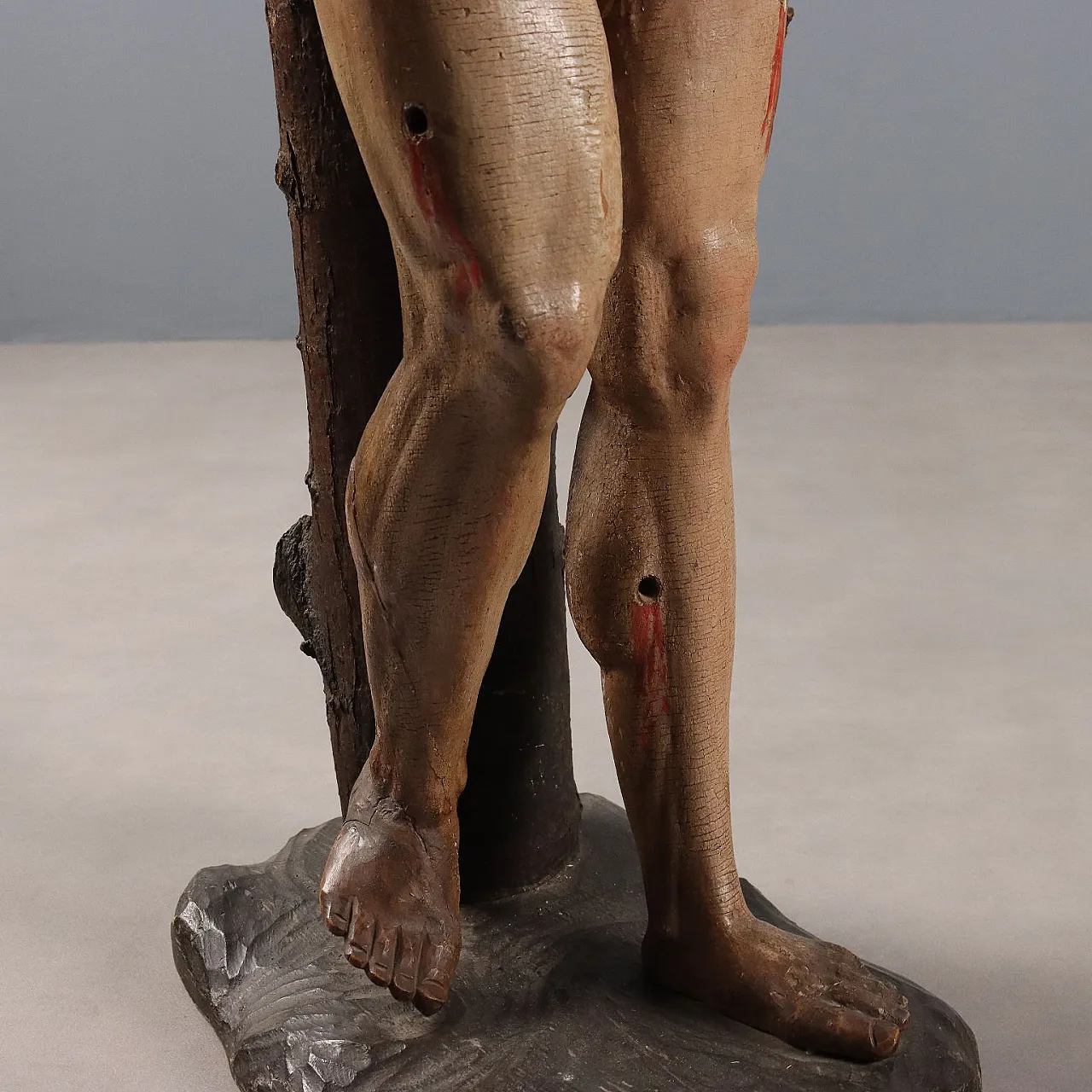 Scultura a tutto tondo di San Sebastiano, fine '600 6