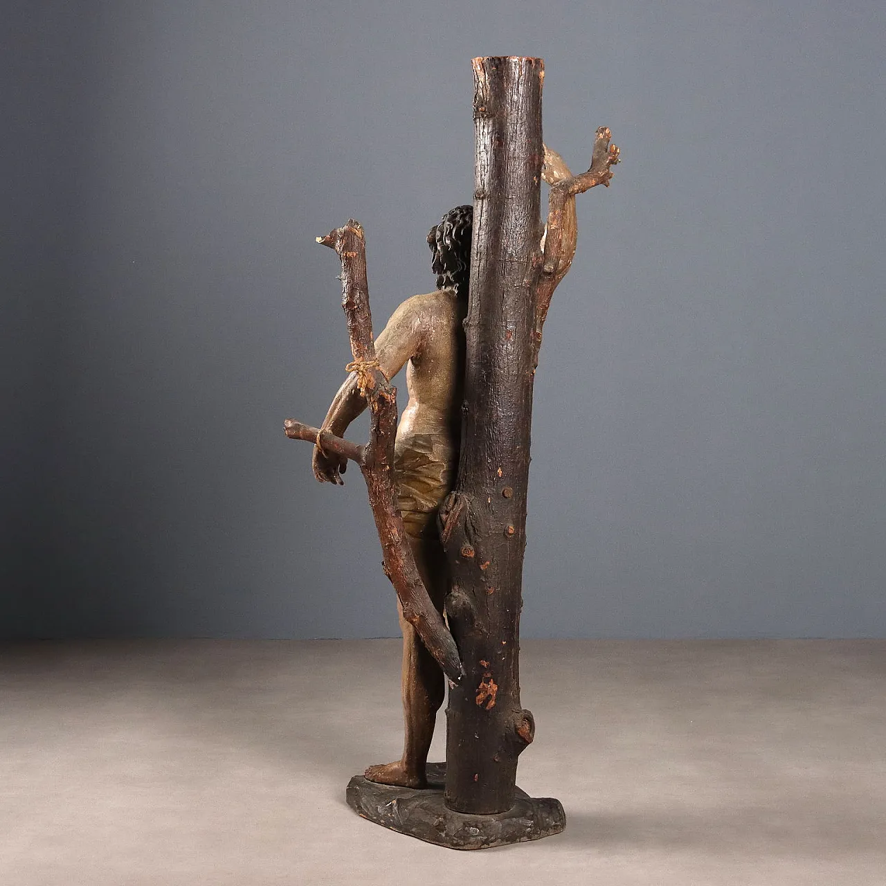 Scultura a tutto tondo di San Sebastiano, fine '600 8