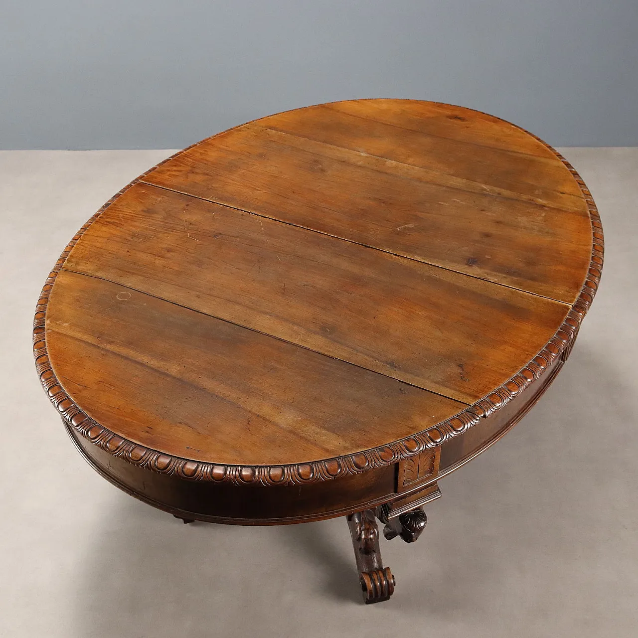 Tavolo allungabile in noce, '800 9