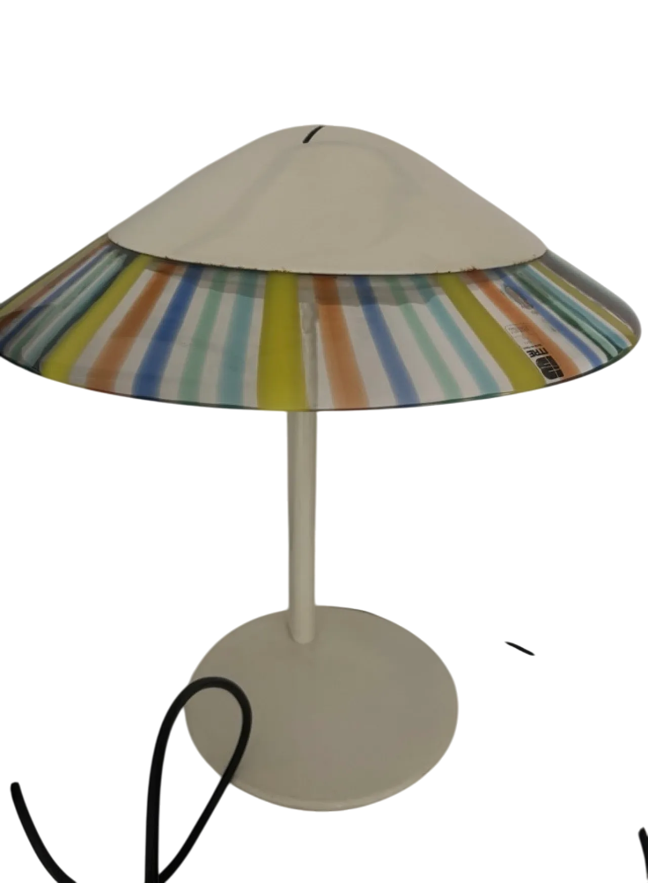 ITRE lamp by Mauro Marzollo, Murano glass, 80s 6