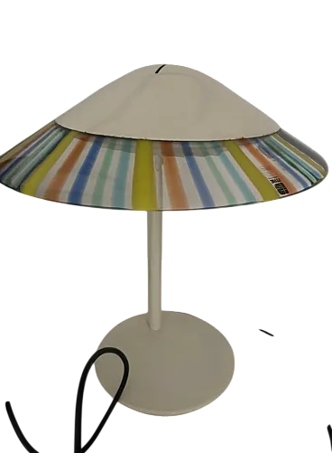 Lampada vintage di Mauro Marzollo per ITRE vetro Murano, anni '80