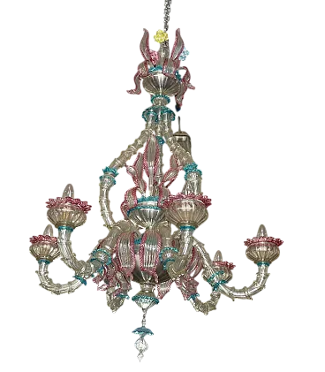 Lampadario di Murano Cà Rezzonico, '900