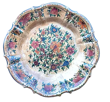 Piatto decorativo Biagioli C.M. Gubbio, anni '70