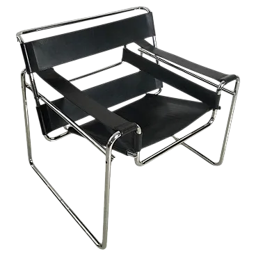 Poltrona Wassily  di M.Breuer per Gavina, anni 60s