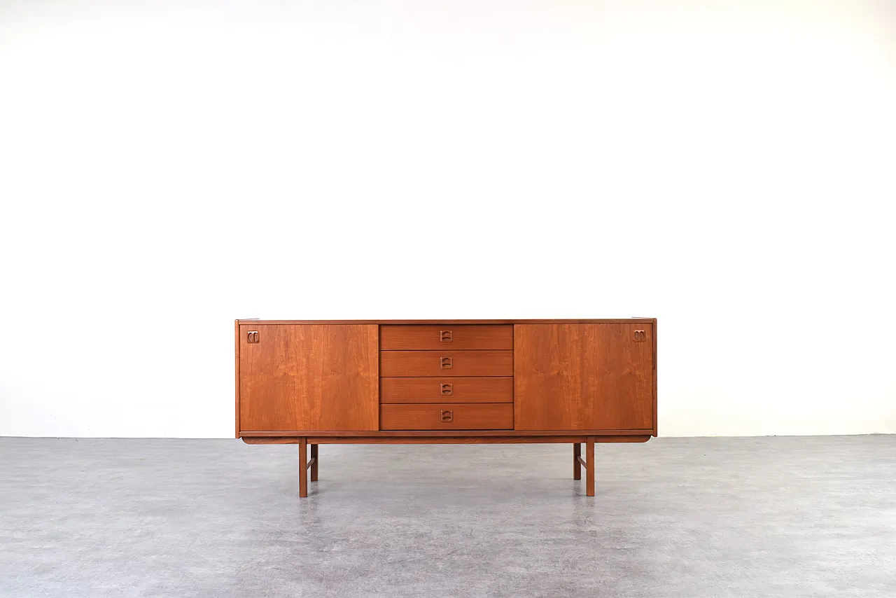 Mid-Century Teak Sideboard by Klippan Korsør for Ikea, 1960s 1