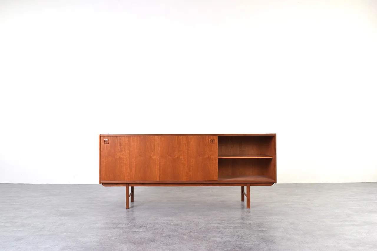 Mid-Century Teak Sideboard by Klippan Korsør for Ikea, 1960s 3