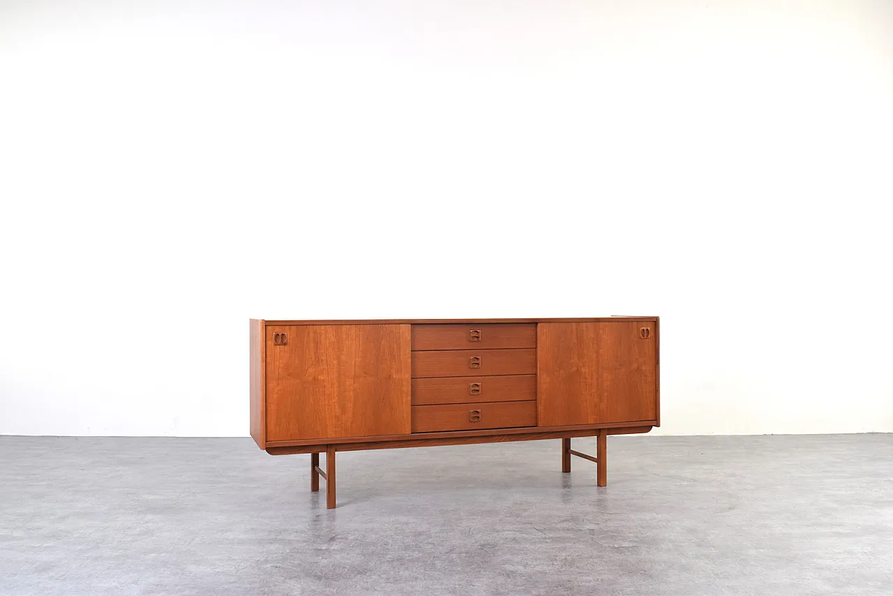 Mid-Century Teak Sideboard by Klippan Korsør for Ikea, 1960s 4